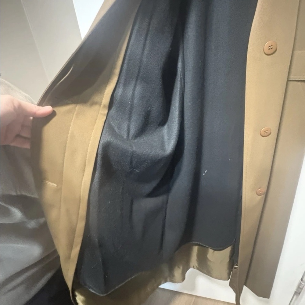 Gallery Camel Trench Coat - Picture 6 of 10